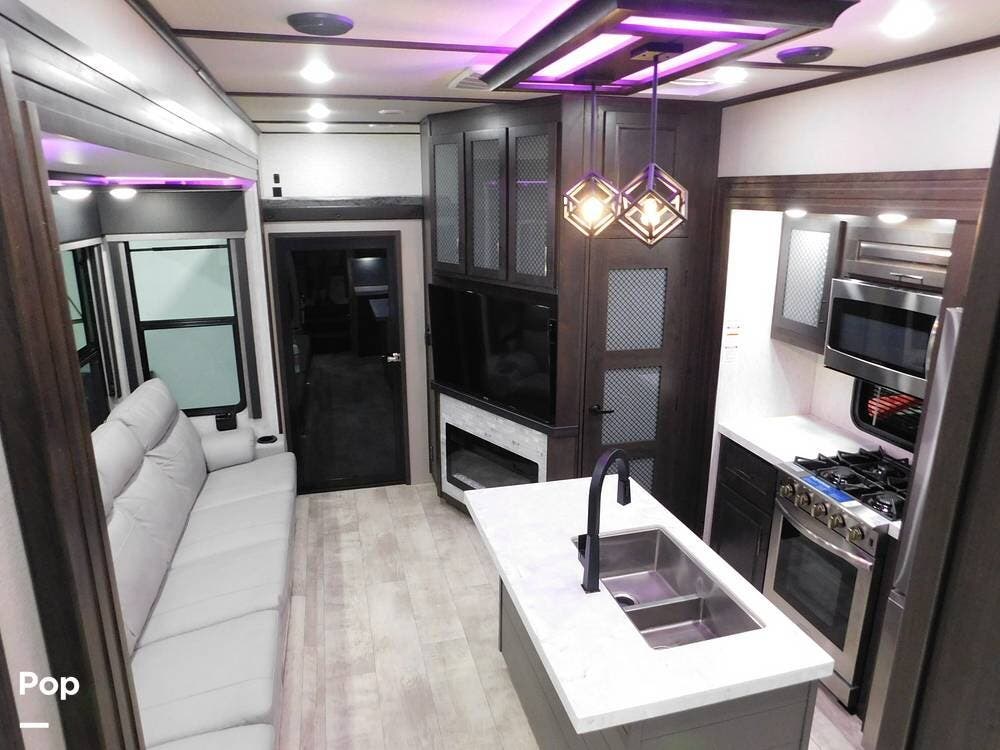 Contact us now about this 2023 Grand Design Momentum 397THS! 2023 Momentum 397THS by Grand Design from Pop RVs in Palm City, Florida