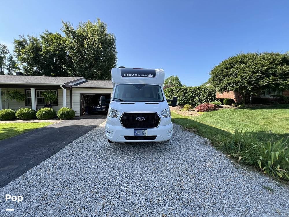 Call now about this 2023 Thor Motor Coach Compass 23TE AWD! 2023 Thor Motor Coach Compass 23TE AWD - Used Class C For Sale by Pop RVs in Sullivan, Indiana features Generator, Awning, Slideout, Air Conditioning