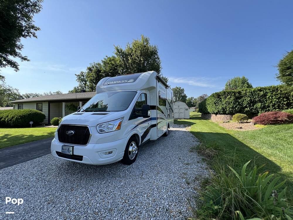 Contact us now about this 2023 Thor Motor Coach Compass 23TE AWD! 2023 Compass 23TE AWD by Thor Motor Coach from Pop RVs in Sullivan, Indiana