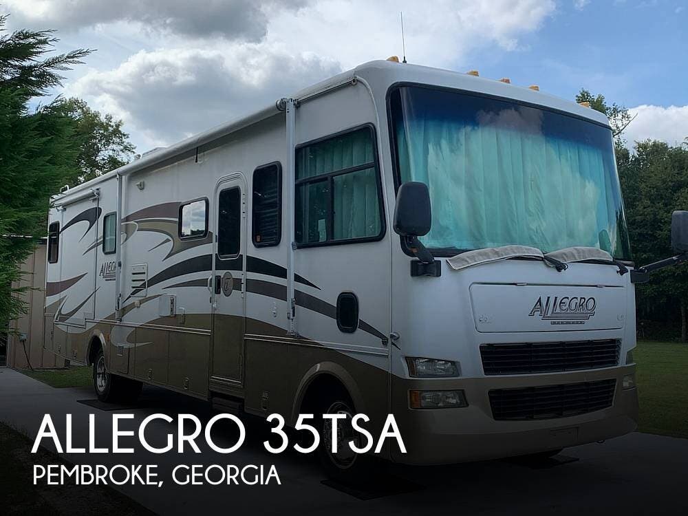 Email now about this 2007 Tiffin Allegro 35TSA! Used 2007 Tiffin Allegro 35TSA available in Pembroke, Georgia