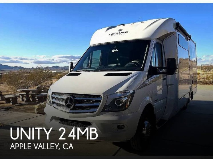 Email now about this 2016 Leisure Travel Unity 24MB! Used 2016 Leisure Travel Unity 24MB available in Apple Valley, California