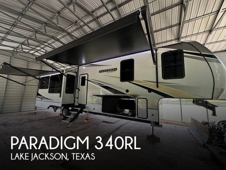 Email now about this 2021 Alliance RV Paradigm 340RL! Used 2021 Alliance RV Paradigm 340RL available in Lake Jackson, Texas