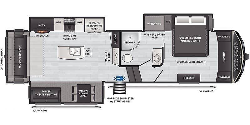 Used 2021 Keystone Montana High Country 295RL available in Wilmington, Ohio
