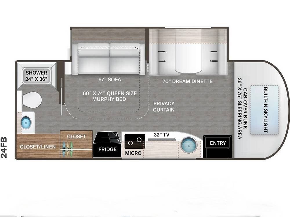 Used 2023 Thor Motor Coach Delano 24FB available in Livingston, New Jersey