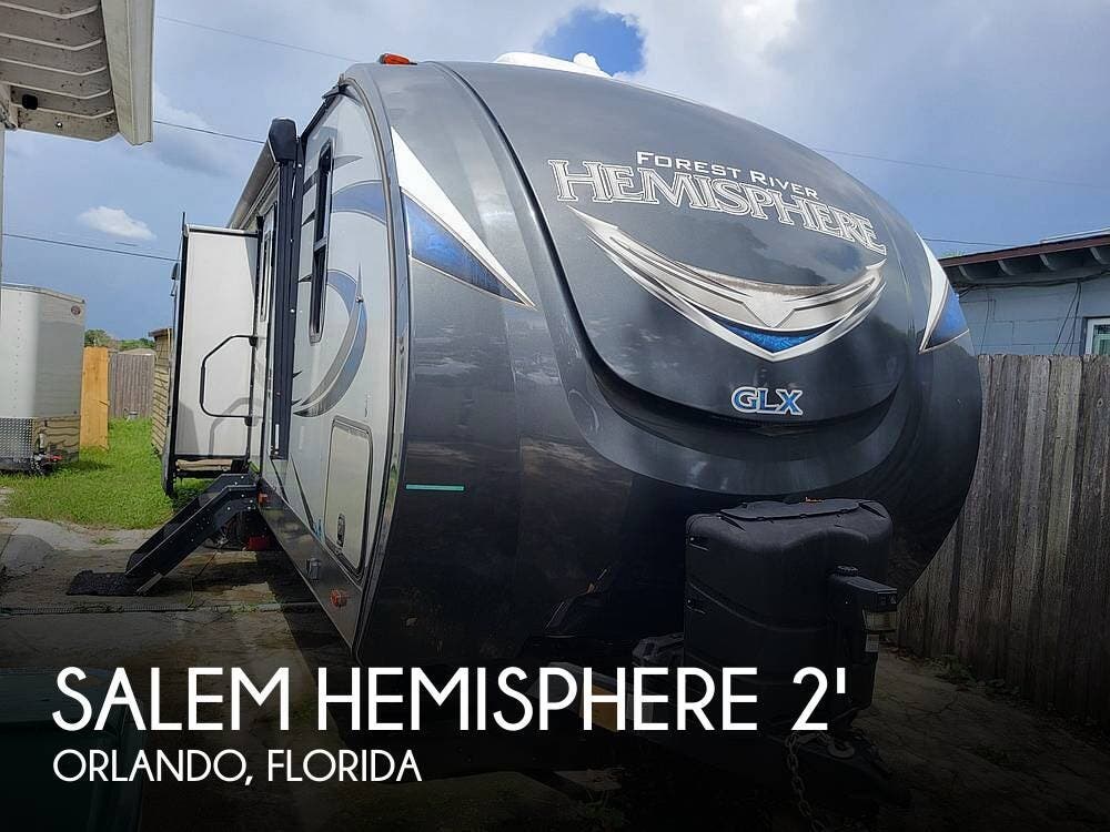 Email now about this 2019 Forest River Salem Hemisphere GLX 273RL! Used 2019 Forest River Salem Hemisphere GLX 273RL available in Orlando, Florida