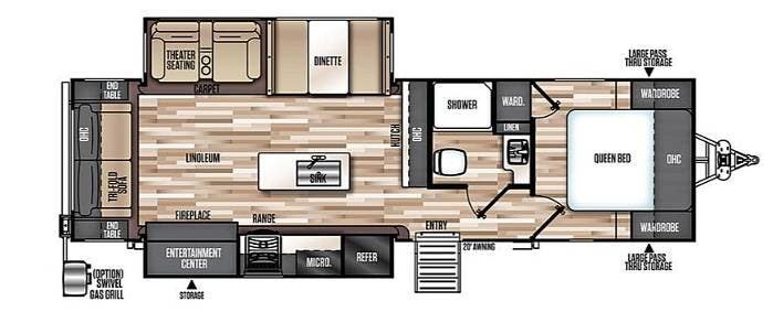 Contact us now about this 2019 Forest River Salem Hemisphere GLX 273RL! 2019 Salem Hemisphere GLX 273RL by Forest River from Pop RVs in Orlando, Florida