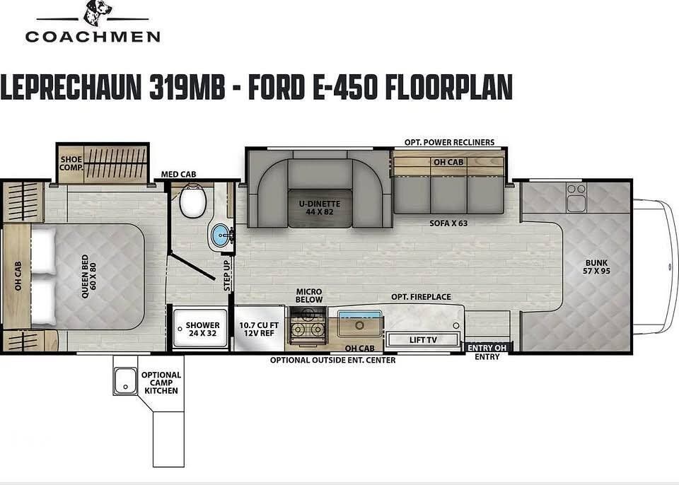 Used 2020 Coachmen Leprechaun 319MB available in Apollo Beach, Florida