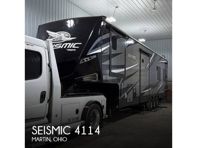 Email now about this 2018 Jayco Seismic 4114! Used 2018 Jayco Seismic 4114 available in Martin, Ohio
