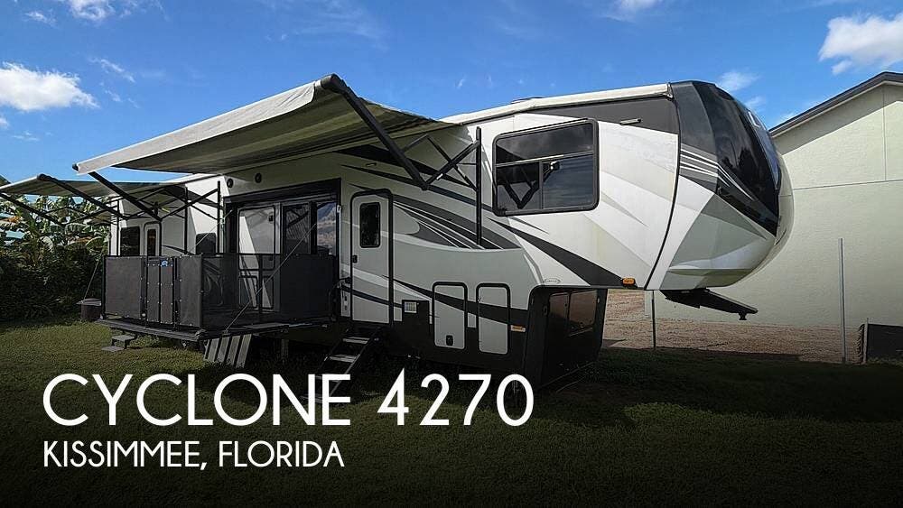 Email now about this 2020 Heartland Cyclone 4270! Used 2020 Heartland Cyclone 4270 available in Kissimmee, Florida