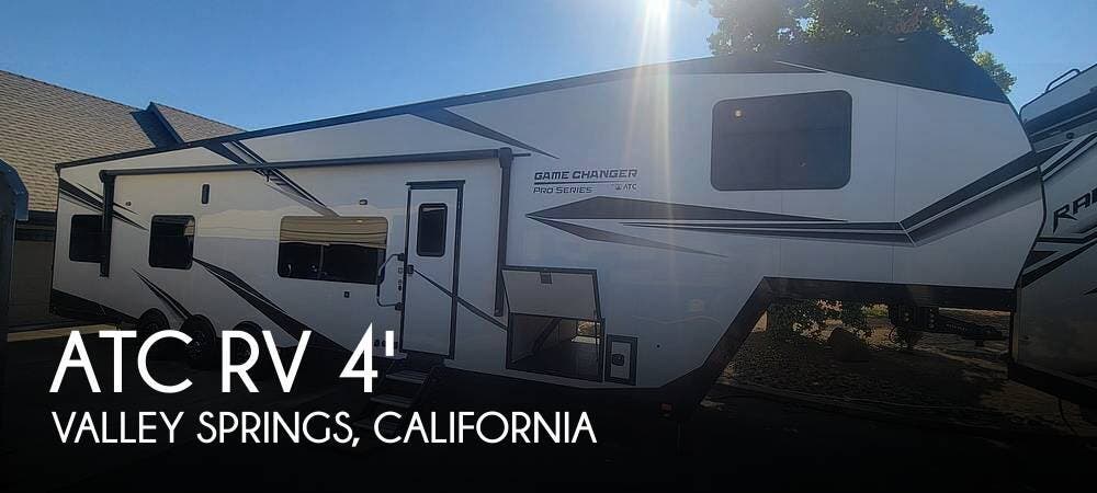 Email now about this 2023 ATC Game Changer RV 4528! Used 2023 ATC Game Changer RV 4528 available in Valley Springs, California