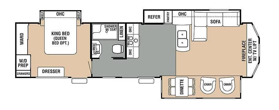 Used 2018 Forest River Cedar Creek 40CFE2 available in Delavan, Wisconsin