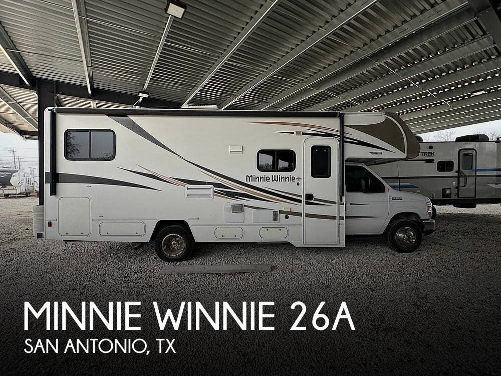 Email now about this 2017 Winnebago Minnie Winnie 26A! Used 2017 Winnebago Minnie Winnie 26A available in San Antonio, Texas