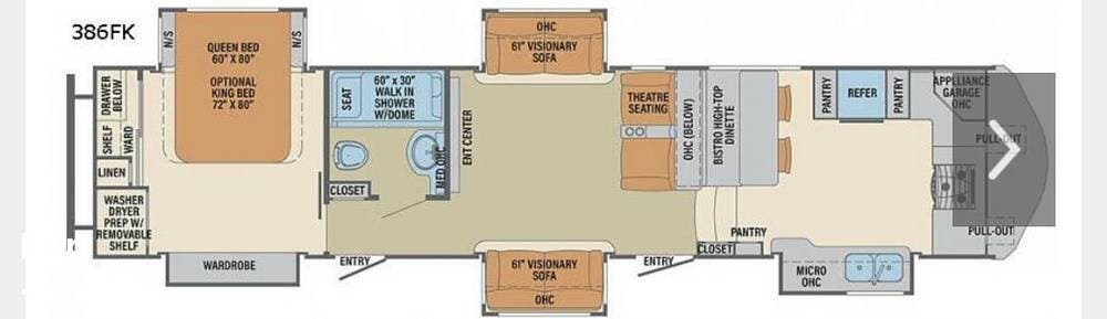 Used 2017 Palomino Compass 386FKC available in Chester, South Carolina