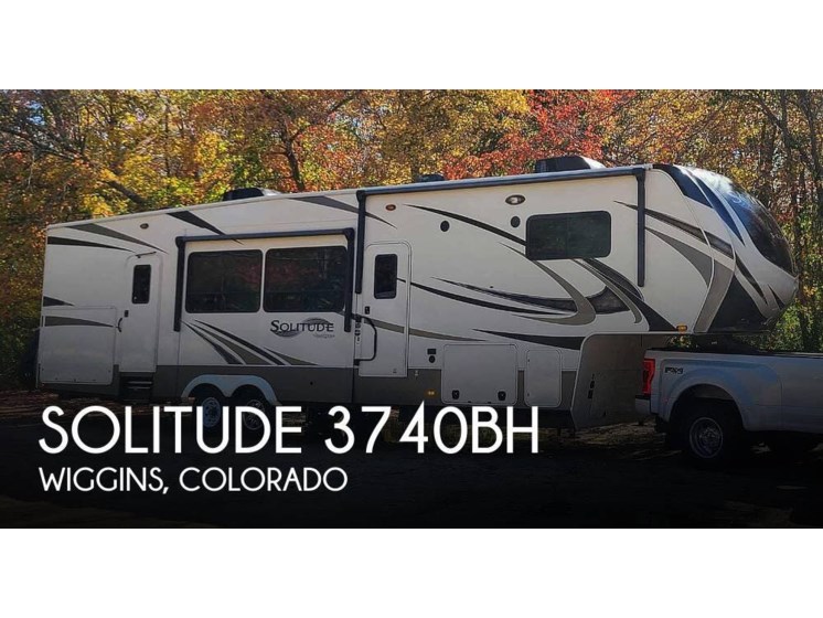 Email now about this 2020 Grand Design Solitude 3740BH! Used 2020 Grand Design Solitude 3740BH available in Wiggins, Colorado