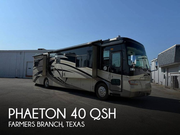 Email now about this 2007 Tiffin Phaeton 40 QSH! Used 2007 Tiffin Phaeton 40 QSH available in Farmers Branch, Texas