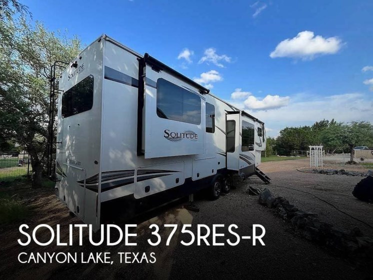Email now about this 2022 Grand Design Solitude 375RES-R! Used 2022 Grand Design Solitude 375RES-R available in Canyon Lake, Texas