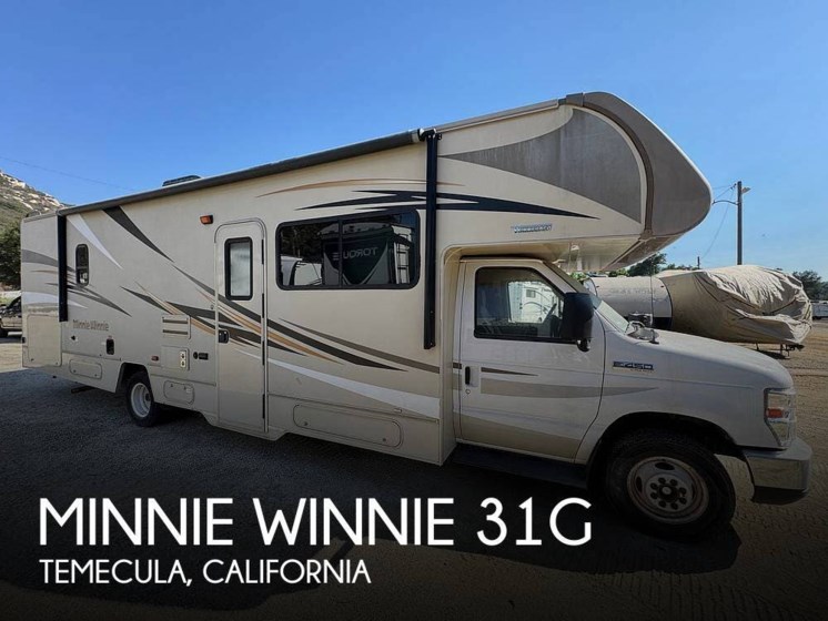 Email now about this 2019 Winnebago Minnie Winnie 31G! Used 2019 Winnebago Minnie Winnie 31G available in Temecula, California