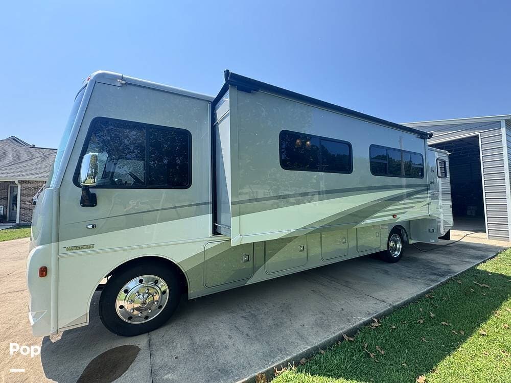 Call now about this 2019 Winnebago Adventurer 35F! 2019 Winnebago Adventurer 35F - Used Class A For Sale by Pop RVs in Plaquemine, Louisiana features Awning, Leveling Jacks, Slideout, Air Conditioning, Generator