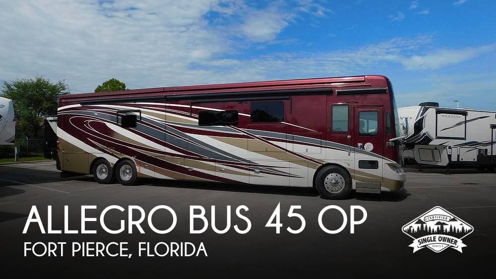 Email now about this 2016 Tiffin Allegro Bus 45 OP! Used 2016 Tiffin Allegro Bus 45 OP available in Fort Pierce, Florida