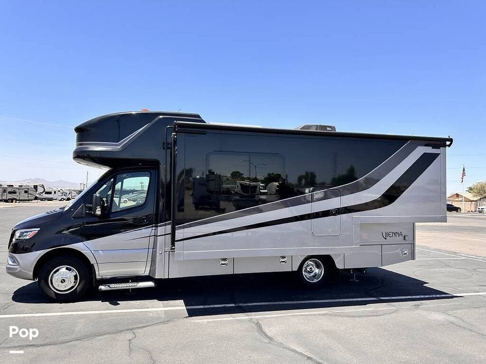 Call now about this 2024 Renegade Vienna 25FWC! 2024 Renegade Vienna 25FWC - Used Class C For Sale by Pop RVs in Surprise, Arizona features Slideout, Air Conditioning, Awning, Leveling Jacks