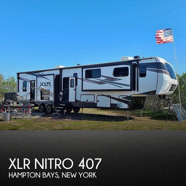 Email now about this 2021 Forest River XLR Nitro 407! Used 2021 Forest River XLR Nitro 407 available in Hampton Bays, New York