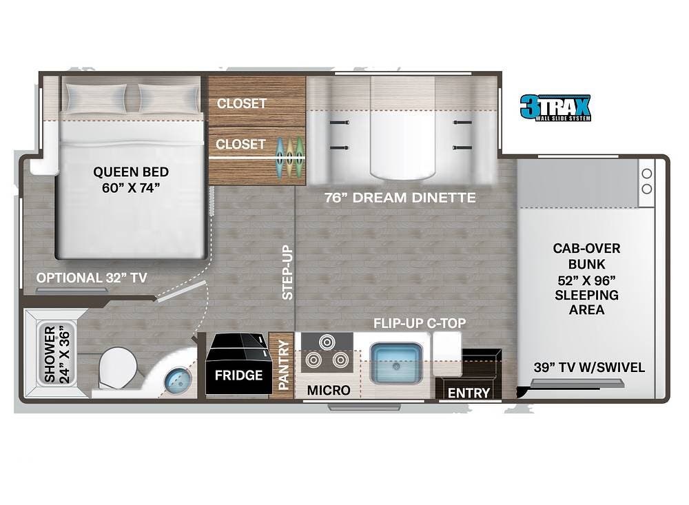 Contact us now about this 2023 Thor Motor Coach Four Winds 24F! 2023 Four Winds 24F by Thor Motor Coach from Pop RVs in Rockport, Texas