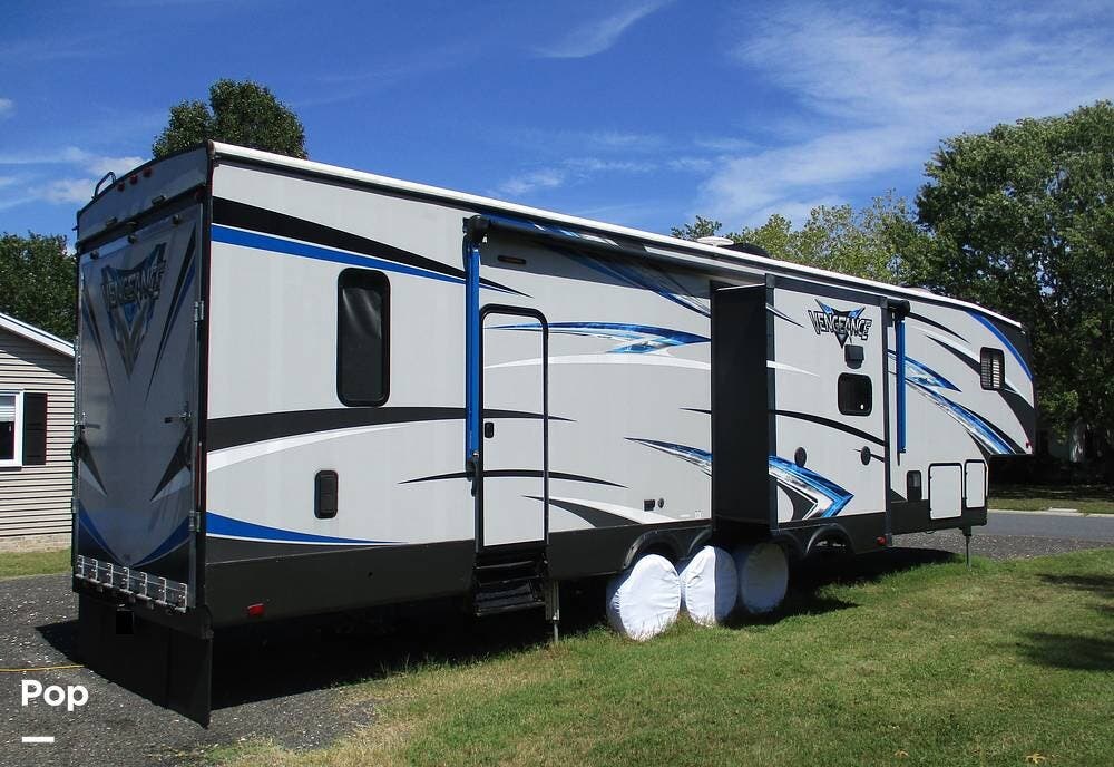 Contact us now about this 2018 Forest River Vengeance 377V! 2018 Vengeance 377V by Forest River from Pop RVs in Salisbury, Maryland