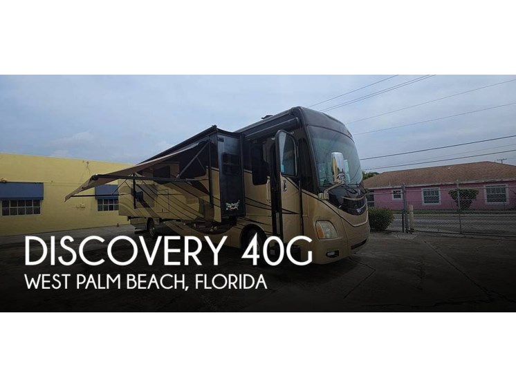 Email now about this 2015 Fleetwood Discovery 40G! Used 2015 Fleetwood Discovery 40G available in West Palm Beach, Florida