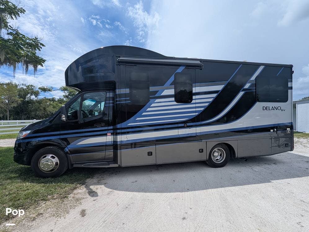 Call now about this 2023 Thor Motor Coach Delano SV 24RW! 2023 Thor Motor Coach Delano SV 24RW - Used Class C For Sale by Pop RVs in Sarasota, Florida features Awning, Air Conditioning, Generator, Leveling Jacks, Slideout