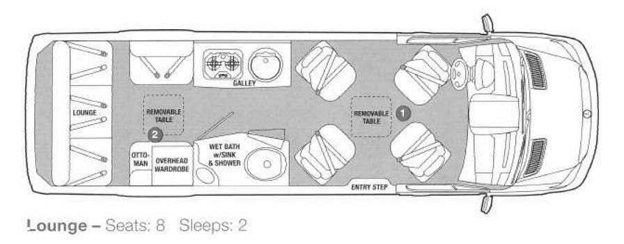 Used 2012 Airstream Interstate 3500 Lounge available in Perryville, Maryland