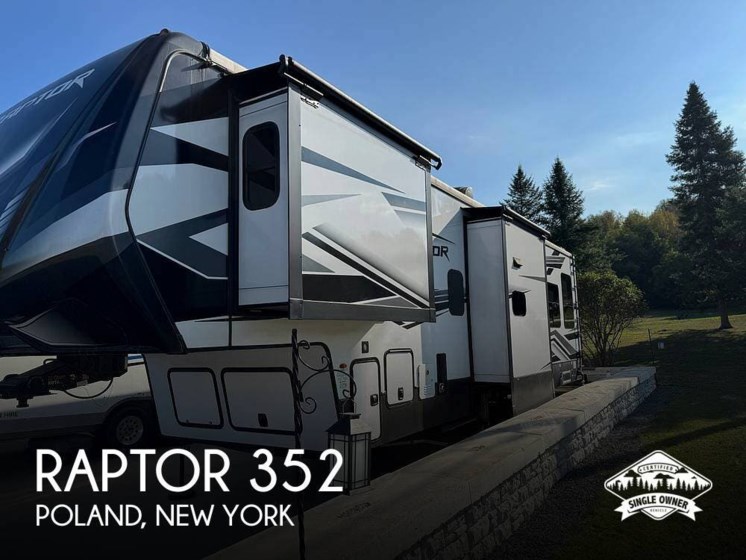 Email now about this 2022 Keystone Raptor 352! Used 2022 Keystone Raptor 352 available in Poland, New York