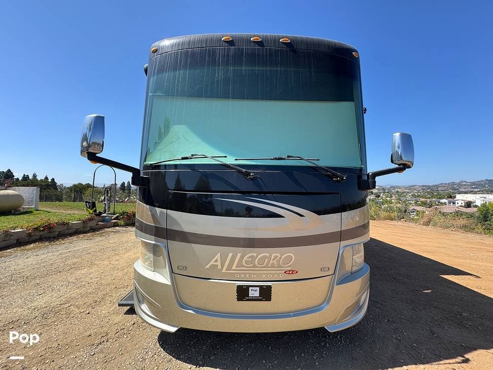 Contact us now about this 2015 Tiffin Allegro Red 38QRA! 2015 Allegro Red 38QRA by Tiffin from Pop RVs in Oceanside, California