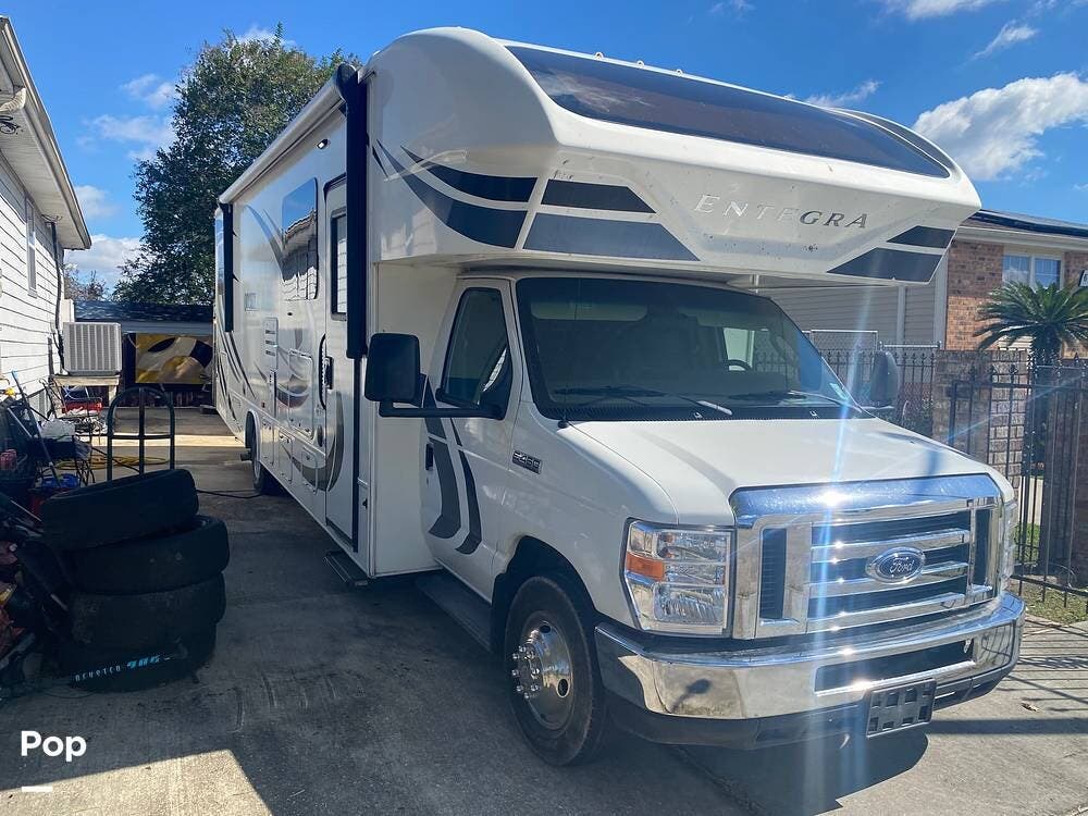 Contact us now about this 2021 Entegra Coach Odyssey 31F! 2021 Odyssey 31F by Entegra Coach from Pop RVs in Hahnville, Louisiana