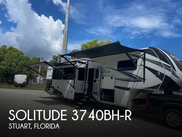 Email now about this 2023 Grand Design Solitude 3740BH-R! Used 2023 Grand Design Solitude 3740BH-R available in Stuart, Florida