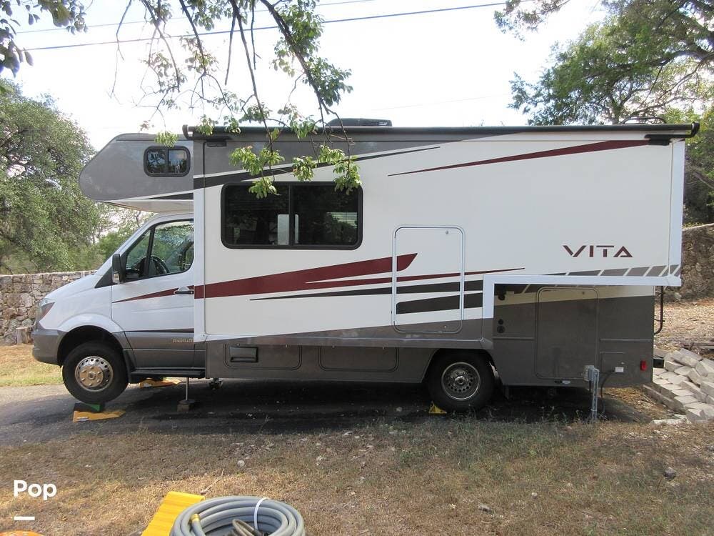 Call now about this 2020 Winnebago Vita 24P! 2020 Winnebago Vita 24P - Used Class C For Sale by Pop RVs in West Lake Hills, Texas features Awning, Air Conditioning, Slideout, Leveling Jacks, Generator
