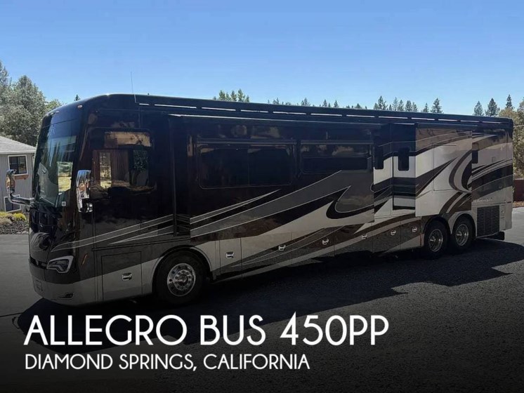 Email now about this 2019 Tiffin Allegro Bus 450PP! Used 2019 Tiffin Allegro Bus 450PP available in Diamond Springs, California