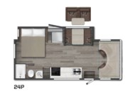 Contact us now about this 2025 Winnebago Vita 24P! 2025 Vita 24P by Winnebago from Pop RVs in Summerfield, Florida