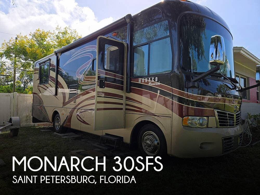 Email now about this 2011 Monaco RV Monarch 30SFS! Used 2011 Monaco RV Monarch 30SFS available in Saint Petersburg, Florida