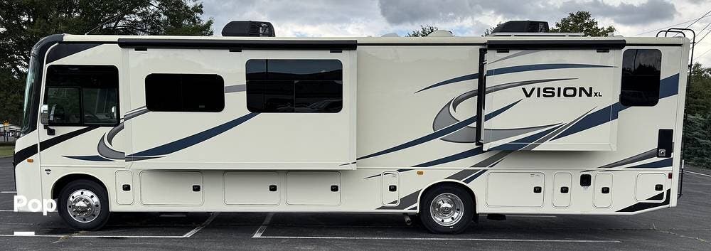 Call now about this 2021 Entegra Coach Vision XL 36A! 2021 Entegra Coach Vision XL 36A - Used Class A For Sale by Pop RVs in Rainsville, Alabama features Generator, Leveling Jacks, Air Conditioning, Slideout, Awning