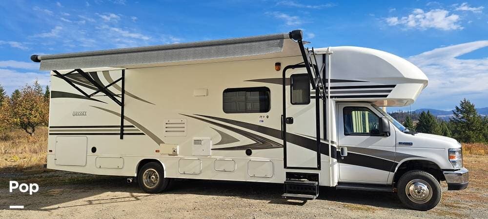 Contact us now about this 2018 Entegra Coach Odyssey 29V! 2018 Odyssey 29V by Entegra Coach from Pop RVs in Kettle Falls, Washington
