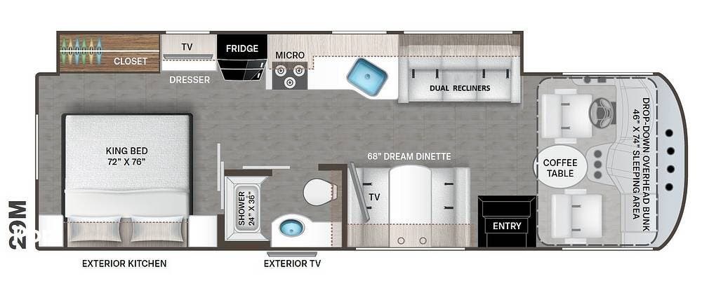 Contact us now about this 2023 Thor Motor Coach Hurricane 29M! 2023 Hurricane 29M by Thor Motor Coach from Pop RVs in West Harwich, Massachusetts