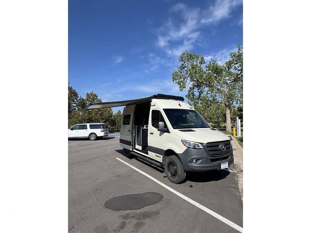 Contact us now about this 2023 Winnebago Revel 44E 4X4! 2023 Revel 44E 4X4 by Winnebago from Pop RVs in Parker, Colorado