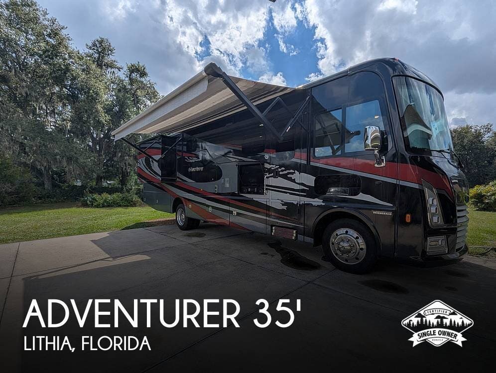 Email now about this 2023 Winnebago Adventurer 35F 30th Anniversary Edition! Used 2023 Winnebago Adventurer 35F 30th Anniversary Edition available in Lithia, Florida