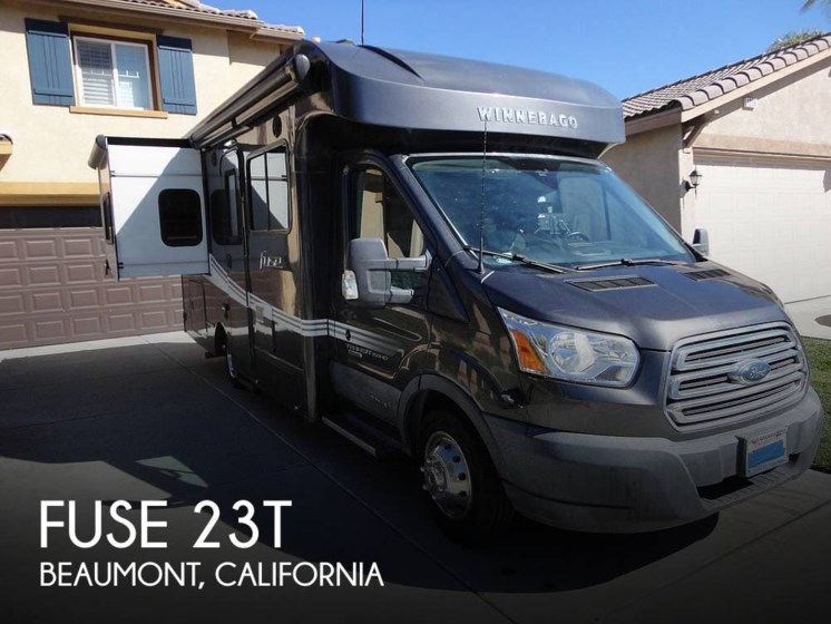 Email now about this 2018 Winnebago Fuse 23T! Used 2018 Winnebago Fuse 23T available in Beaumont, California