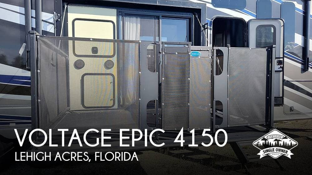 Email now about this 2018 Dutchmen Voltage Epic 4150! Used 2018 Dutchmen Voltage Epic 4150 available in Lehigh Acres, Florida