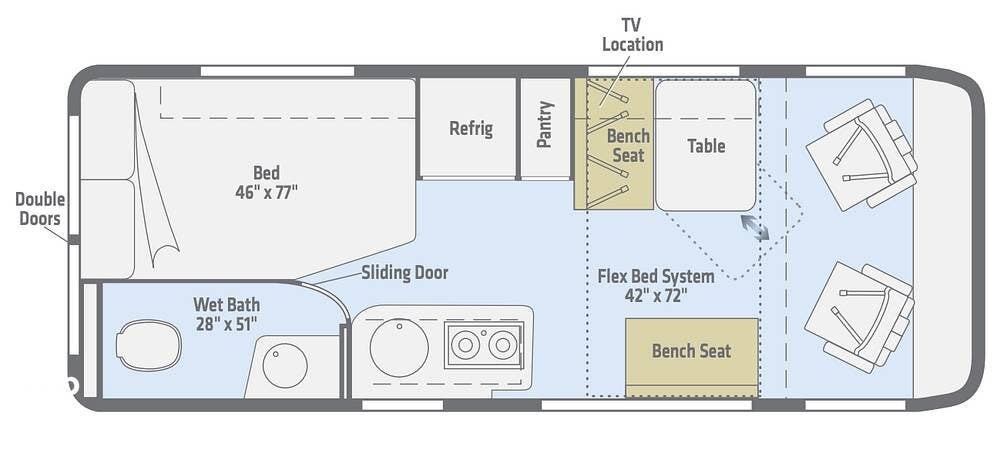 Contact us now about this 2019 Winnebago Travato 59GL! 2019 Travato 59GL by Winnebago from Pop RVs in Rising Fawn, Georgia