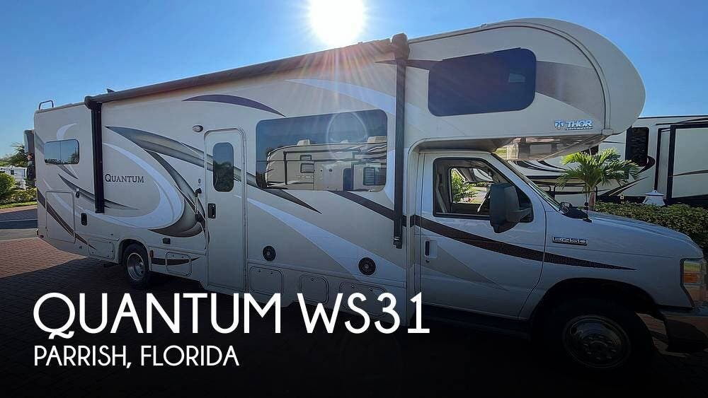 Email now about this 2017 Thor Motor Coach Quantum WS31! Used 2017 Thor Motor Coach Quantum WS31 available in Parrish, Florida