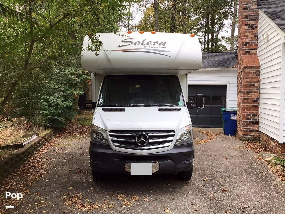 Call now about this 2015 Forest River Solera 24S! 2015 Forest River Solera 24S - Used Class C For Sale by Pop RVs in Richmond, Virginia features Slideout, Generator, Awning, Air Conditioning