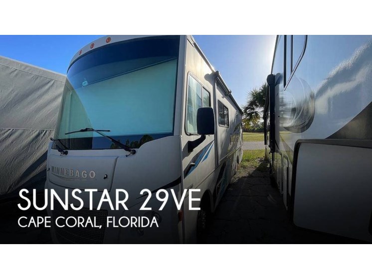 Email now about this 2019 Winnebago Sunstar 29VE! Used 2019 Winnebago Sunstar 29VE available in Cape Coral, Florida