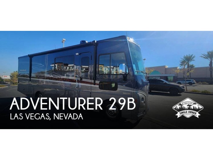 Email now about this 2020 Winnebago Adventurer 29B! Used 2020 Winnebago Adventurer 29B available in Las Vegas, Nevada